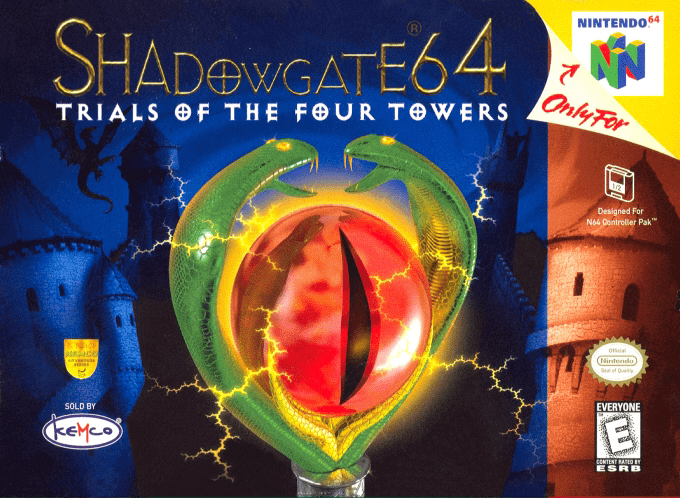 Shadowgate 64 - Trials Of The Four Towers box art