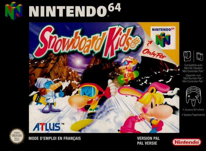 Snowboard Kids — box-2D (FR)