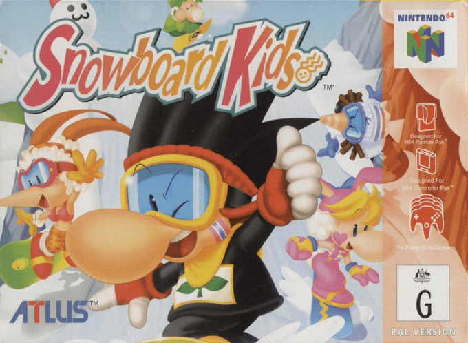 Snowboard Kids — box-2D (AU)