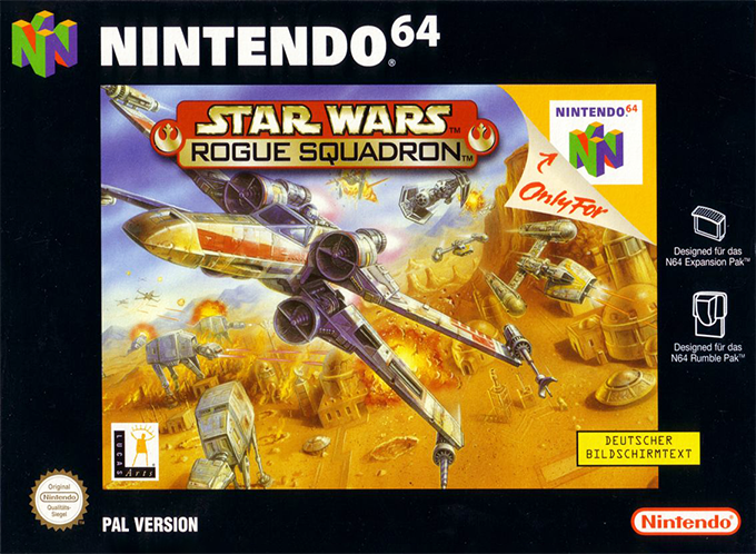 Star Wars - Rogue Squadron — box-2D (DE)