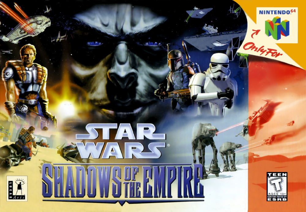 Star Wars - Shadows Of The Empire box art