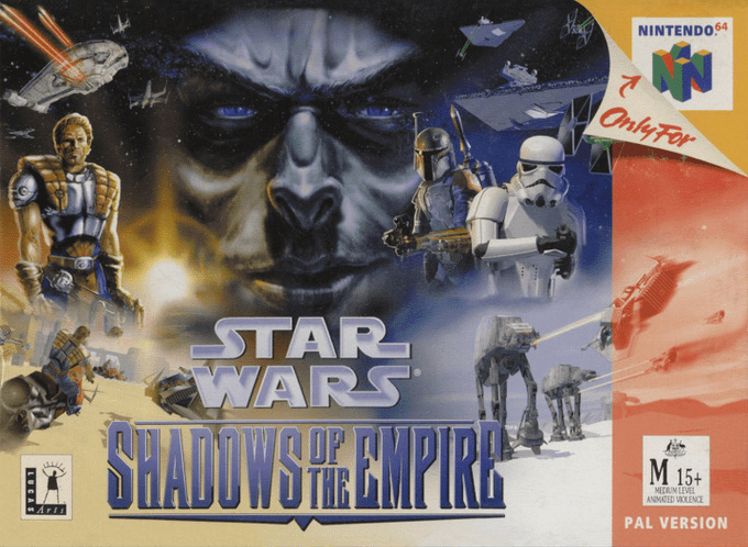 Star Wars - Shadows Of The Empire — box-2D (AU)