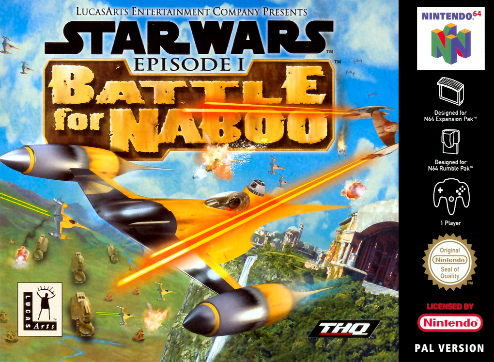 Star Wars Episode I - Battle For Naboo — box-2D (EU)
