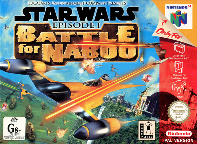 Star Wars Episode I - Battle For Naboo — box-2D (AU)