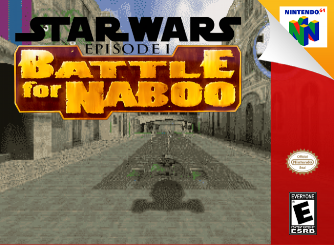 Star Wars Episode I - Battle For Naboo — box-2D (SS)