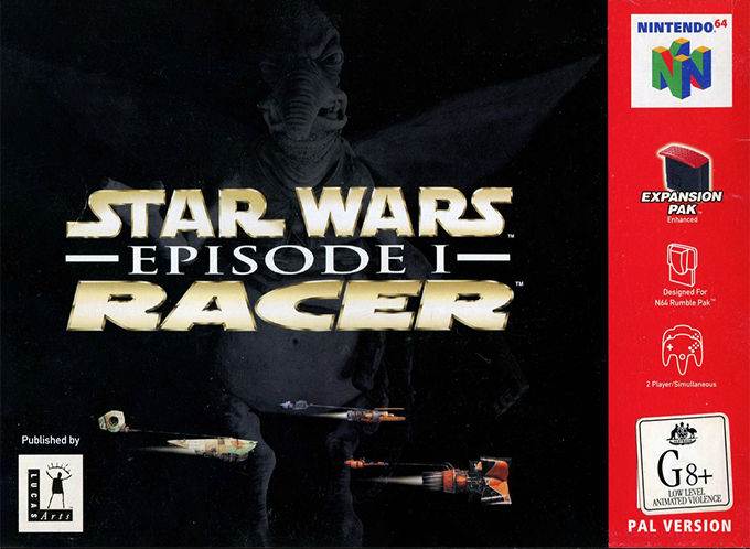 Star Wars Episode I - Racer — box-2D (AU)