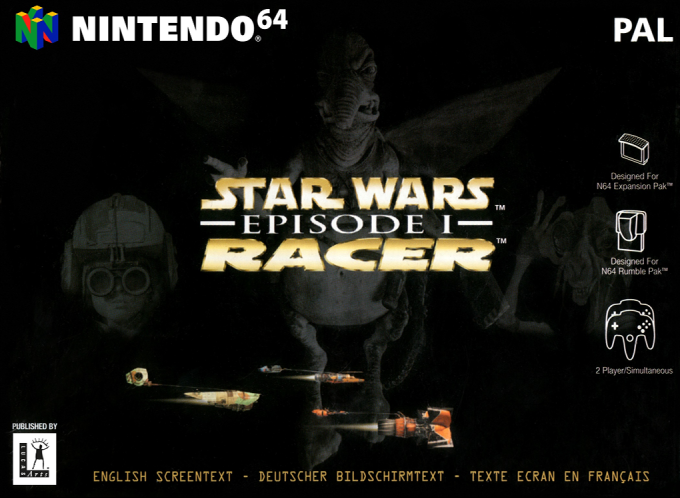 Star Wars Episode I - Racer — box-2D (EU)