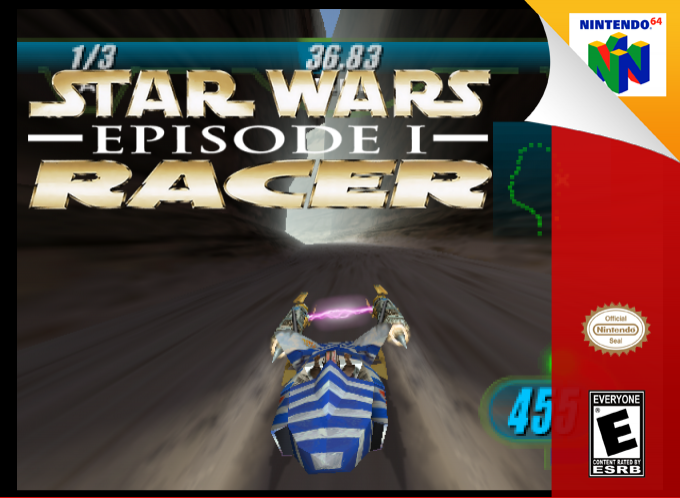 Star Wars Episode I - Racer — box-2D (SS)