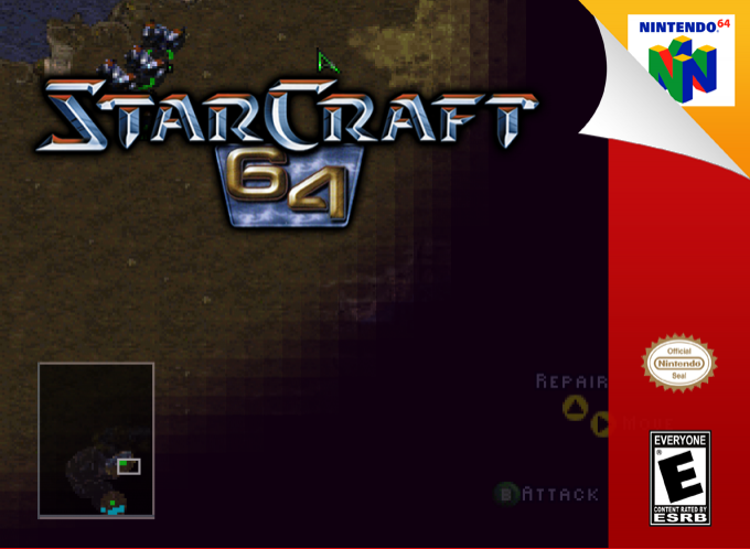 Starcraft 64 — box-2D (SS)