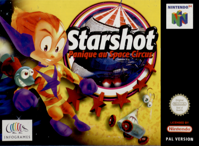 Starshot - Space Circus Fever — box-2D (FR)