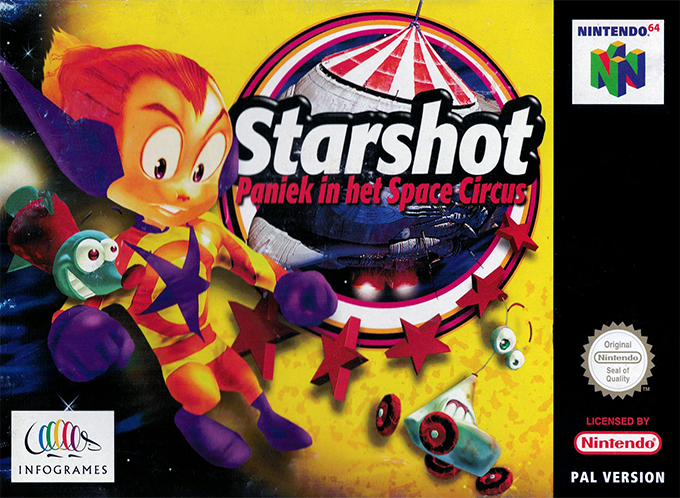 Starshot - Space Circus Fever — box-2D (NL)