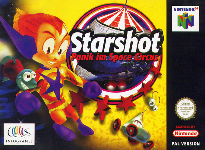 Starshot - Space Circus Fever — box-2D (DE)