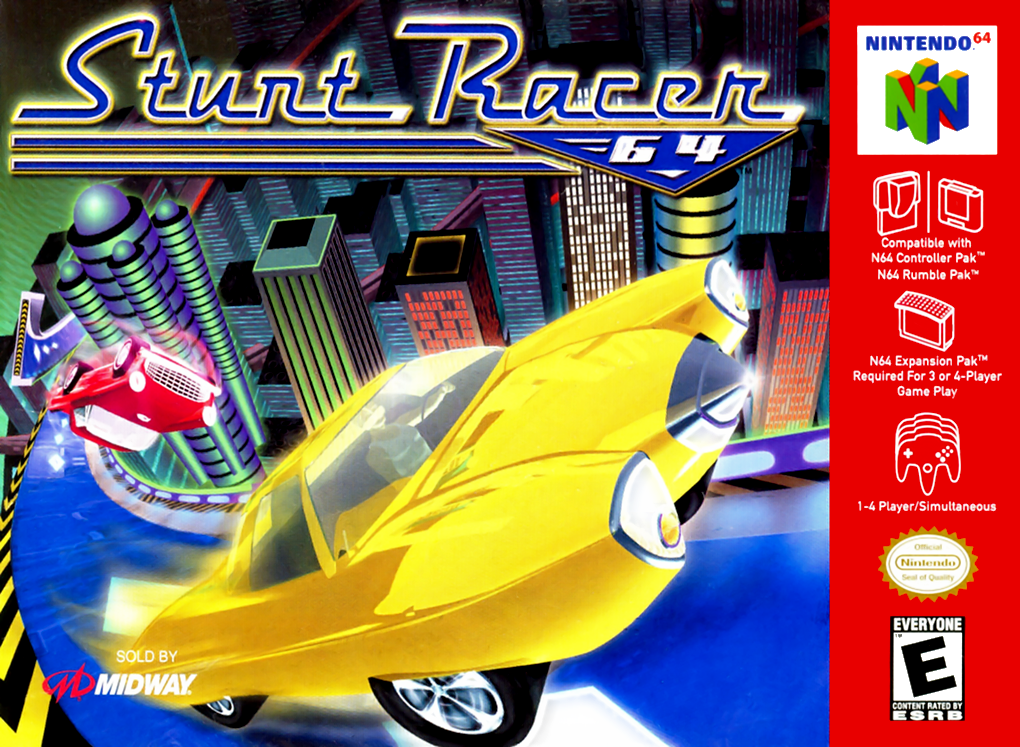 Stunt Racer 64 box art
