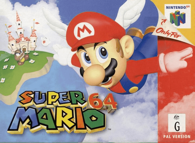 Super Mario 64 — box-2D (AU)