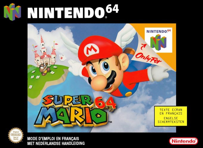 Super Mario 64 — box-2D (SP)