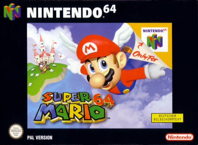 Super Mario 64 — box-2D (DE)