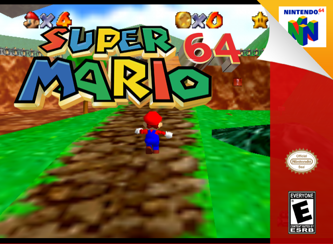 Super Mario 64 — box-2D (SS)
