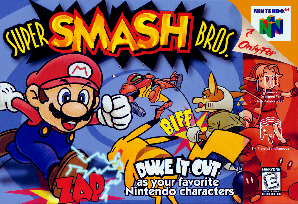 Super Smash Bros. box art