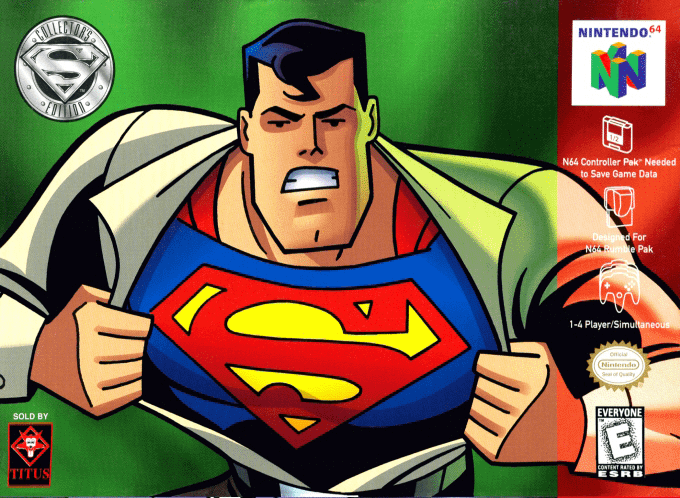 Superman box art