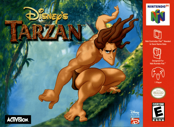 Tarzan box art