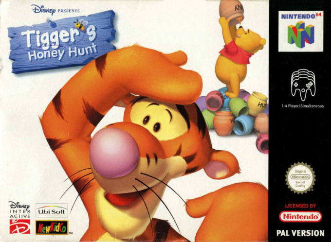 Tigger's Honey Hunt — box-2D (EU)