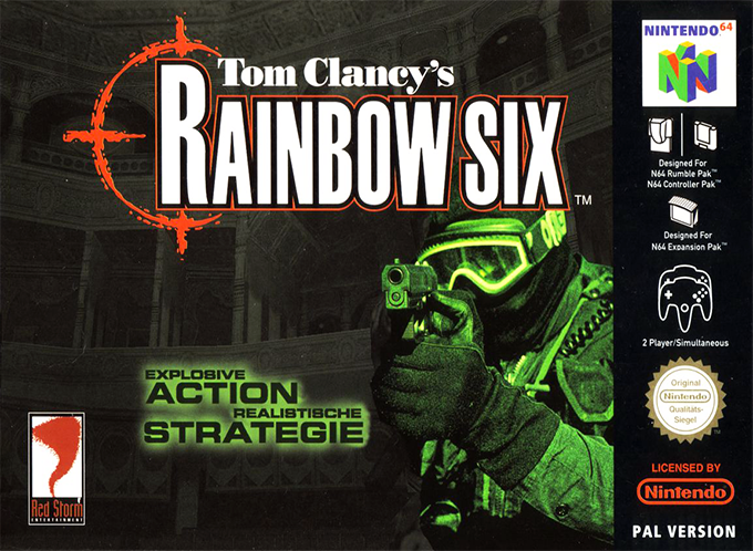 Tom Clancy's Rainbow Six — box-2D (DE)