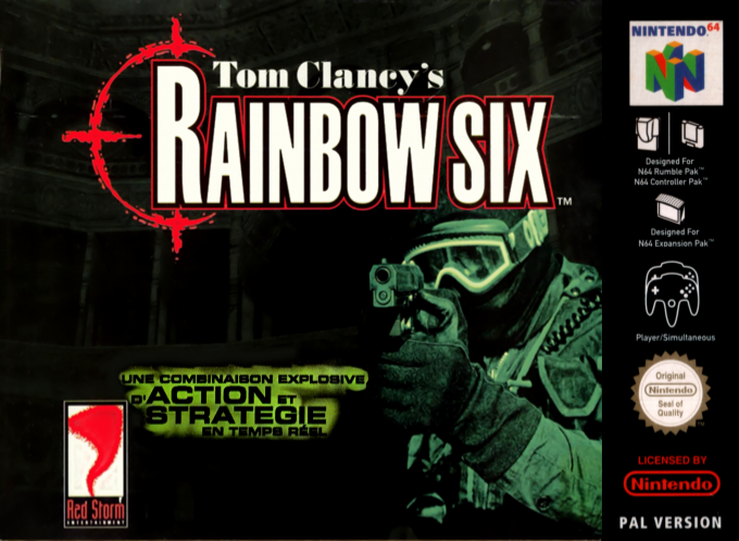 Tom Clancy's Rainbow Six — box-2D (FR)