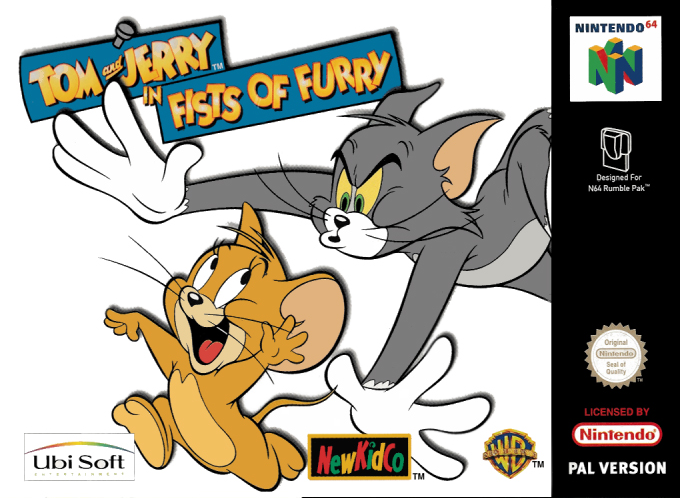 Tom and Jerry in Fists of Furry — box-2D (EU)