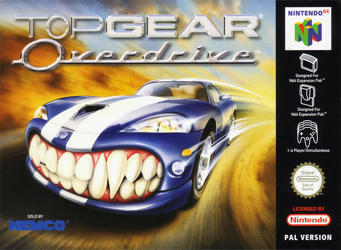 Top Gear Overdrive — box-2D (AU)