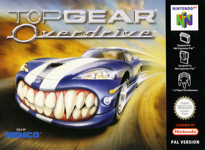 Top Gear Overdrive — box-2D (DE)