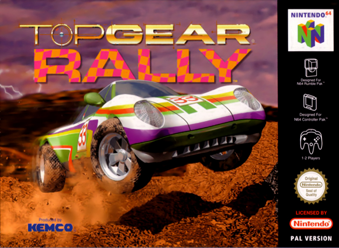 Top Gear Rally — box-2D (EU)