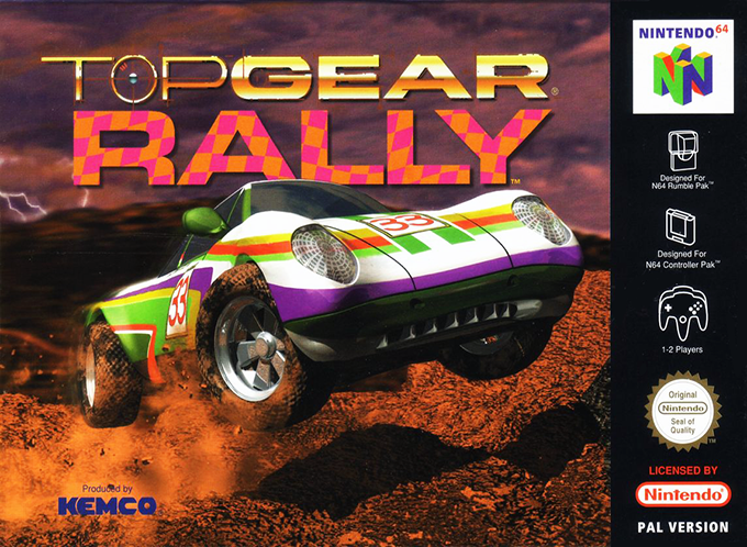 Top Gear Rally — box-2D (UK)