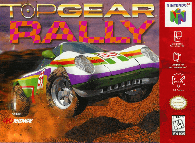 Top Gear Rally box art