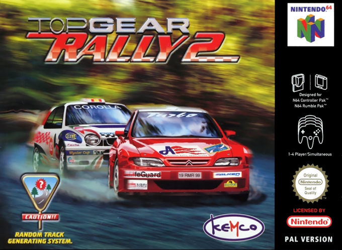 Top Gear Rally 2 — box-2D (EU)