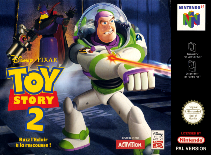 Toy Story 2 - Buzz Lightyear To The Rescue! — box-2D (FR)