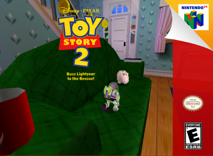 Toy Story 2 - Buzz Lightyear To The Rescue! — box-2D (SS)