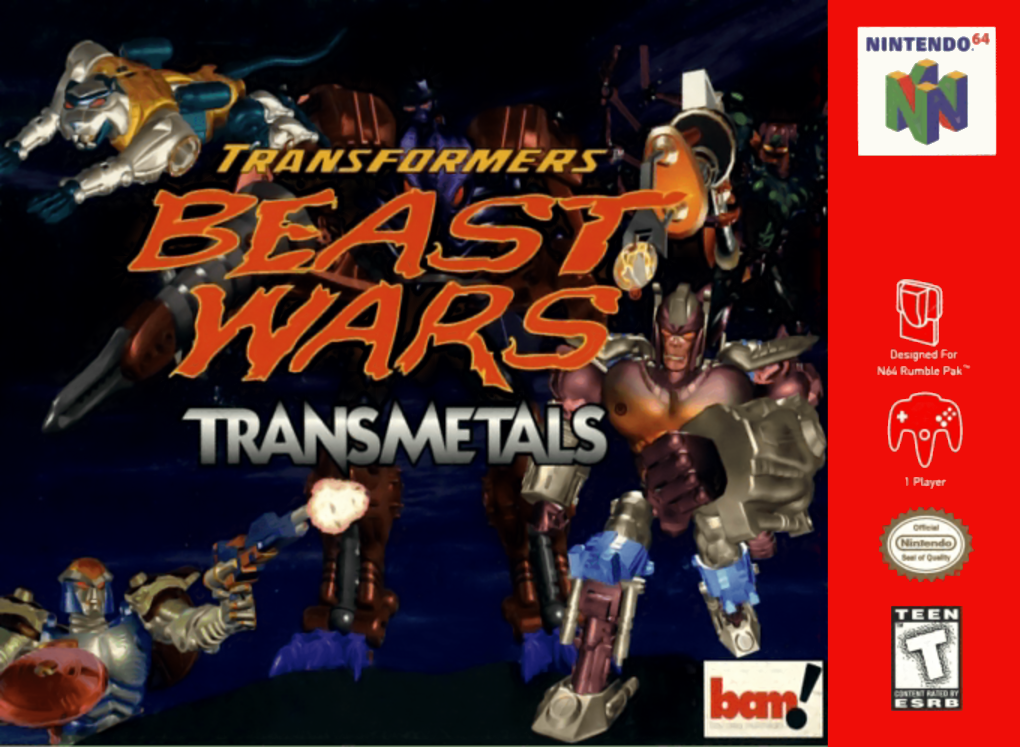 Transformers - Beast Wars Transmetals box art