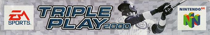 Triple Play 2000 — box-2D-side (US)