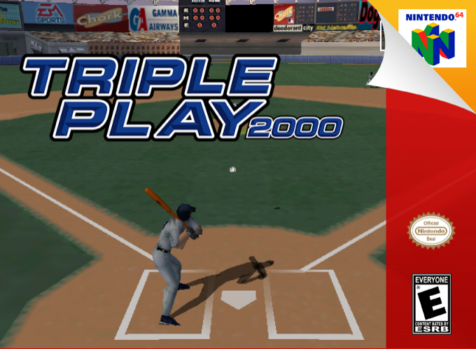 Triple Play 2000 — box-2D (SS)