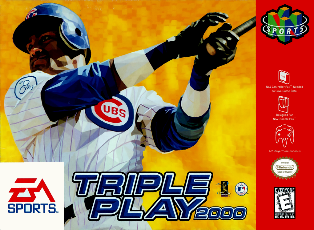 Triple Play 2000 box art