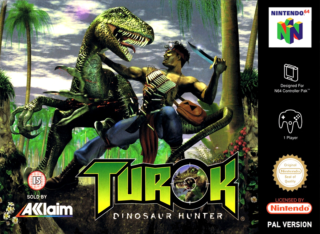 Turok - Dinosaur Hunter — box-2D (EU)