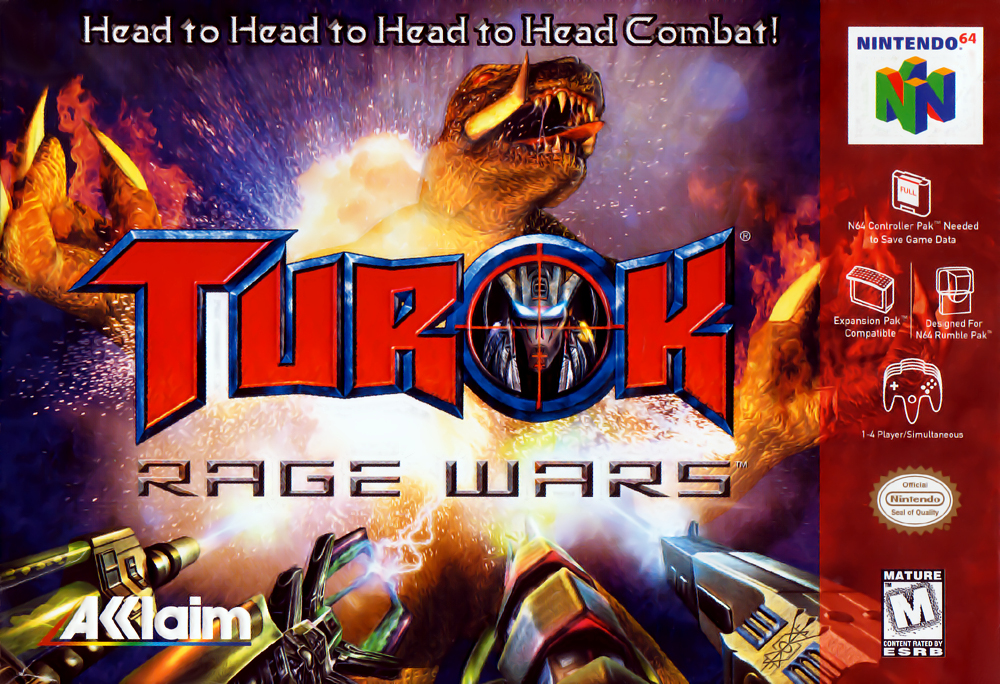 Turok - Rage Wars box art