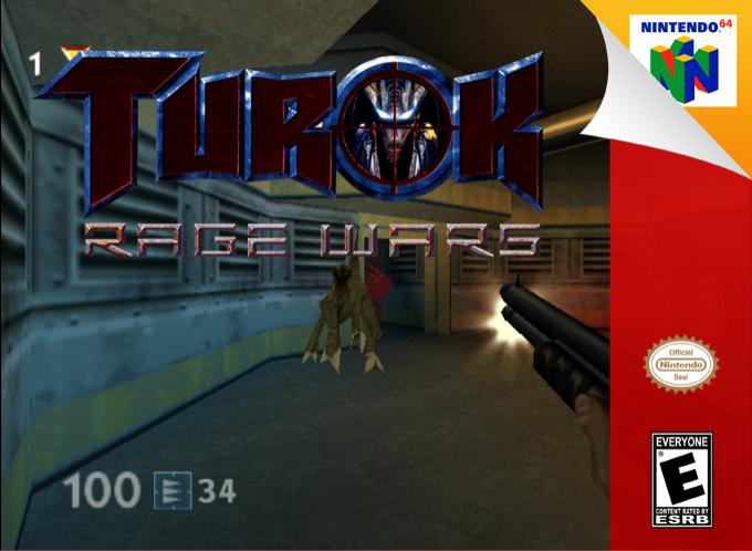 Turok - Rage Wars — box-2D (SS)