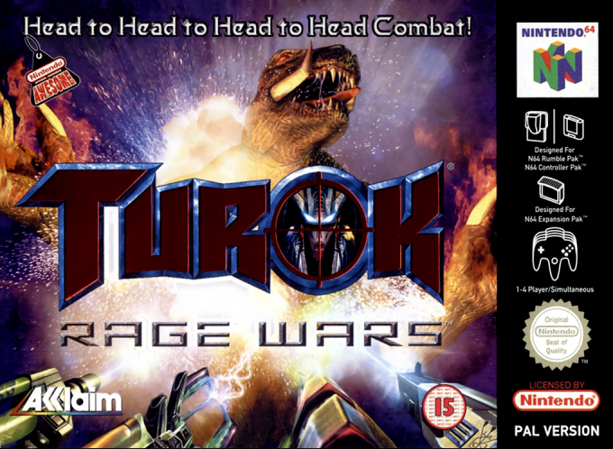 Turok - Rage Wars — box-2D (EU)