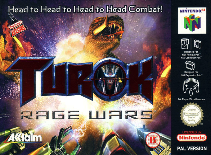 Turok - Rage Wars — box-2D (UK)