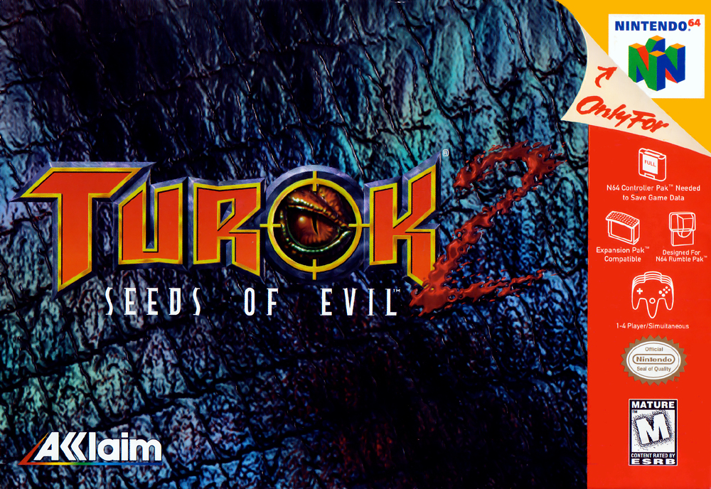 Turok 2 - Seeds Of Evil box art