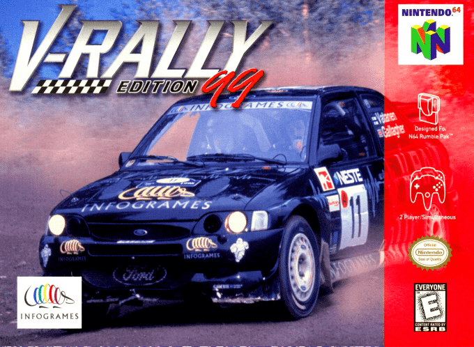 V-rally Edition '99 box art