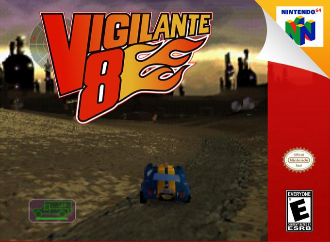Vigilante 8 — box-2D (SS)