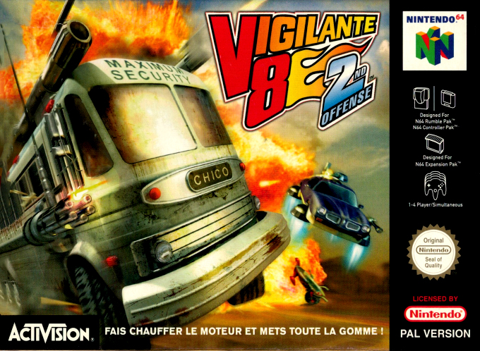 Vigilante 8 - 2nd Offense — box-2D (FR)