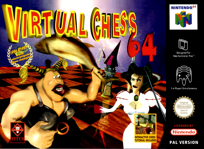 Virtual Chess 64 — box-2D (EU)